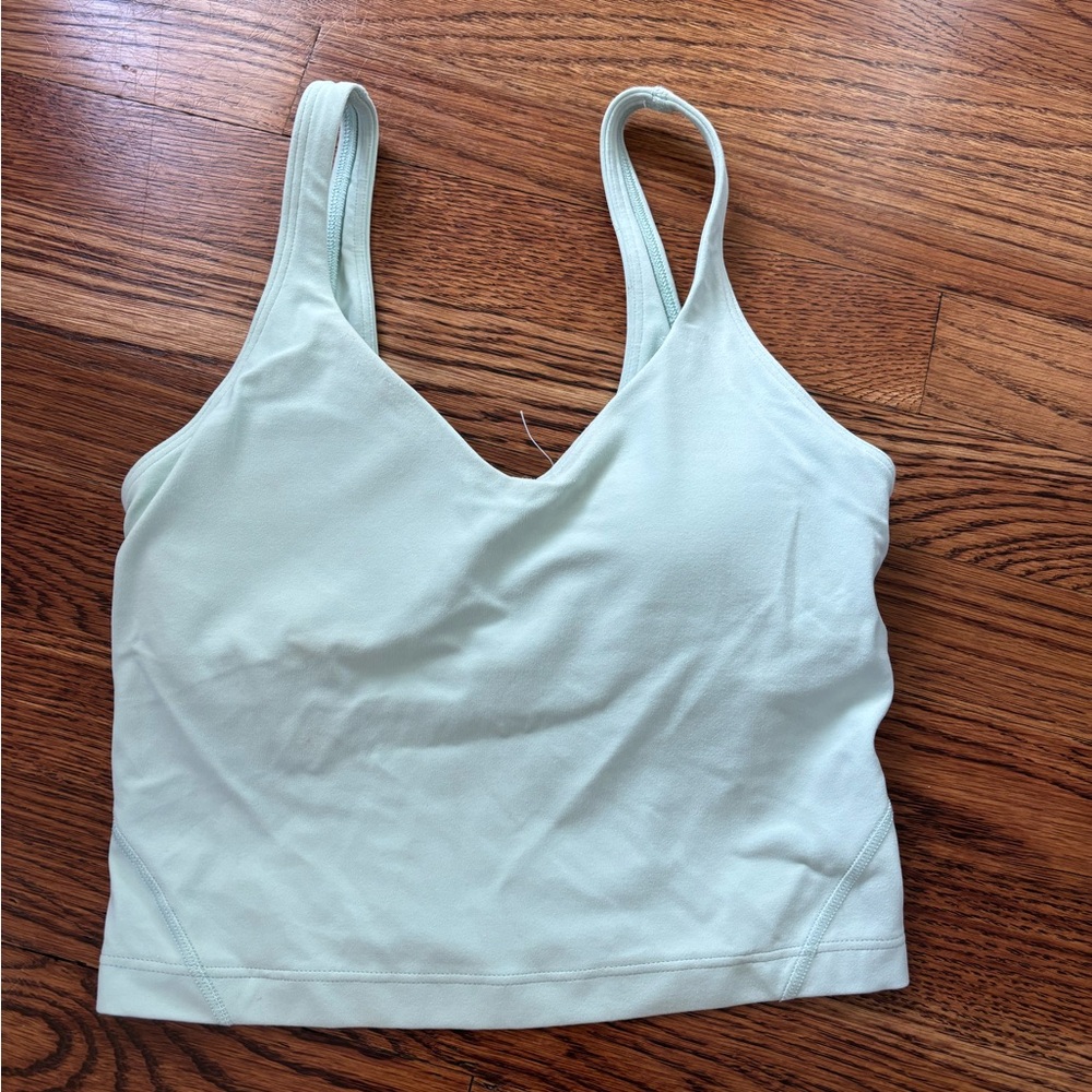 Lululemon size 2 align Light Green Tank Top
